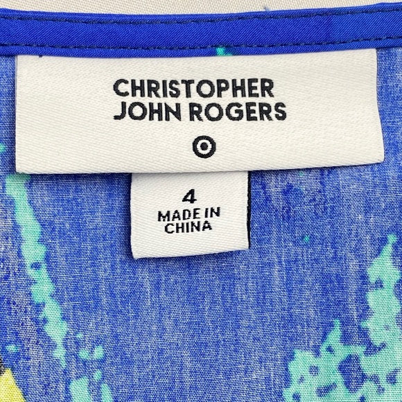 CHRISTOPHER JOHN ROGERS x Target Puff Sleeve Dress Size 4 - Picture 5 of 6